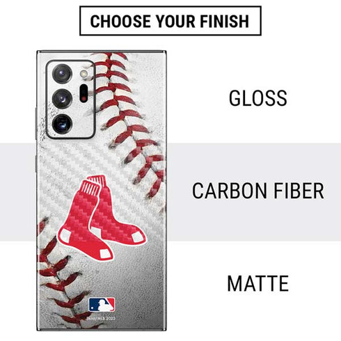 MLB Boston Red Sox Game Ball Galaxy Note20 Ultra 5G Skin
