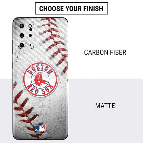 MLB Boston Red Sox Game Ball Galaxy S20 Plus Skin