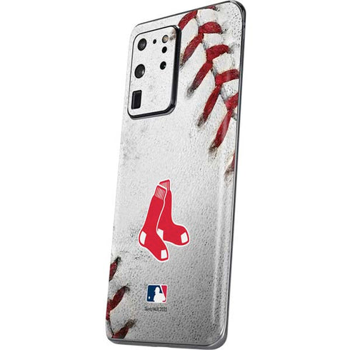 MLB Boston Red Sox Game Ball Galaxy S20 Ultra 5G Skin