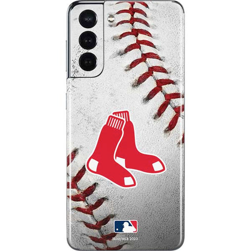 MLB Boston Red Sox Game Ball Galaxy S21 5G Skin