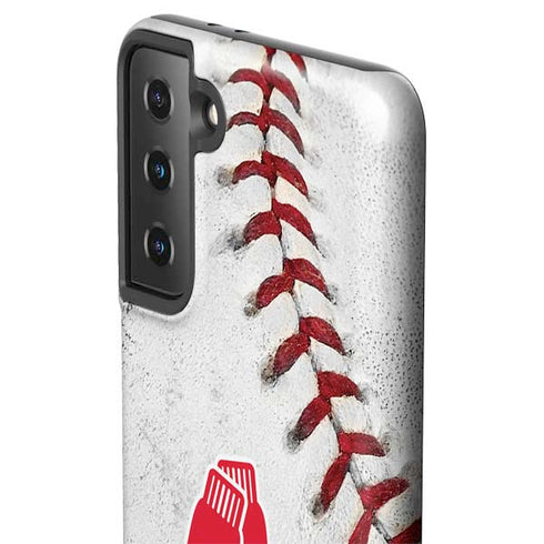 MLB Boston Red Sox Game Ball Galaxy S21 FE Pro Case