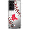 MLB Boston Red Sox Game Ball Galaxy S21 Ultra 5G Clear Case