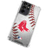 MLB Boston Red Sox Game Ball Galaxy S21 Ultra 5G Clear Case