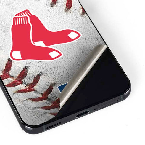 MLB Boston Red Sox Game Ball Galaxy S22 Skin