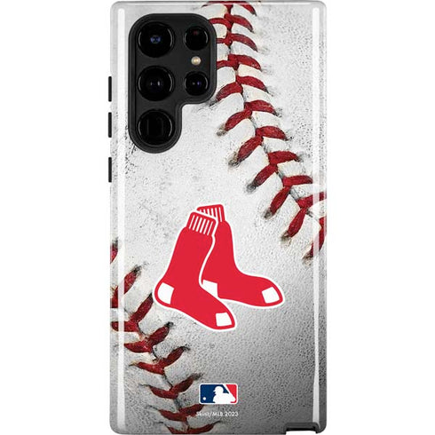 MLB Boston Red Sox Game Ball Galaxy S22 Ultra Pro Case