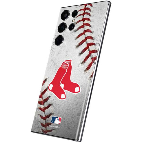 MLB Boston Red Sox Game Ball Galaxy S22 Ultra Skin