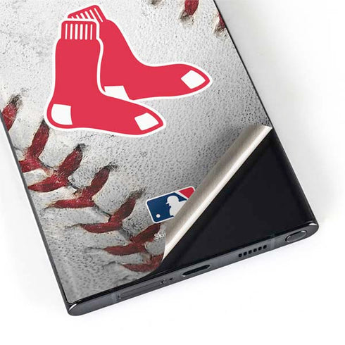 MLB Boston Red Sox Game Ball Galaxy S22 Ultra Skin