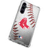 MLB Boston Red Sox Game Ball Galaxy S23 FE Clear Case