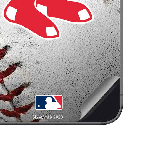 MLB Boston Red Sox Game Ball Galaxy S23 FE Skin