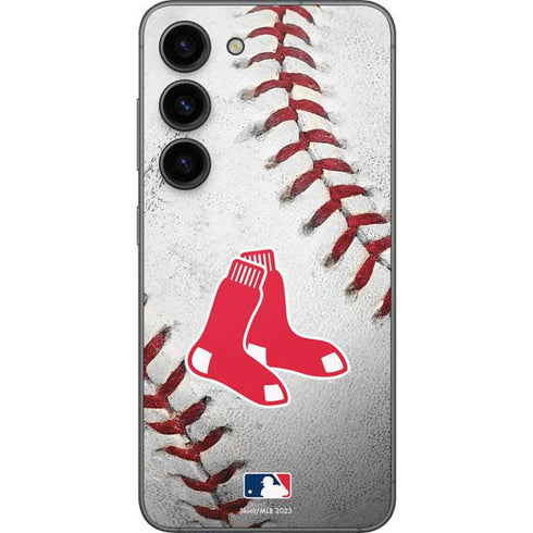 MLB Boston Red Sox Game Ball Galaxy S23 Skin