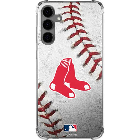 MLB Boston Red Sox Game Ball Galaxy S24 Plus Clear Case
