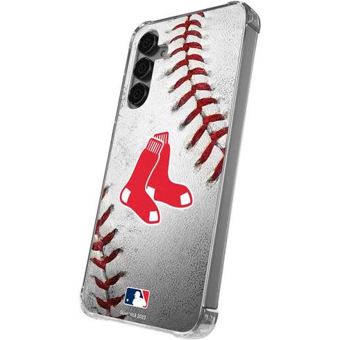 MLB Boston Red Sox Game Ball Galaxy S24 Plus Clear Case