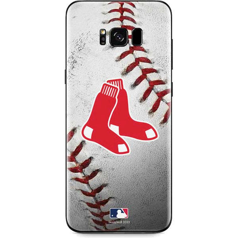 MLB Boston Red Sox Game Ball Galaxy S8 Skin