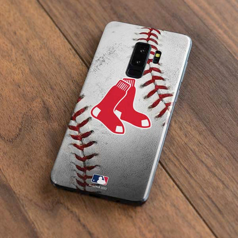 MLB Boston Red Sox Game Ball Galaxy S9 Plus Skin