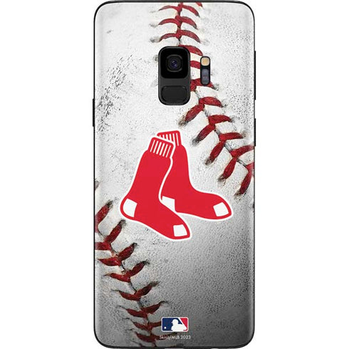MLB Boston Red Sox Game Ball Galaxy S9 Skin