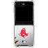 MLB Boston Red Sox Game Ball Galaxy Z Flip5 5G Clear Case
