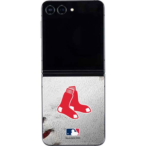 MLB Boston Red Sox Game Ball Galaxy Z Flip5 5G Skin