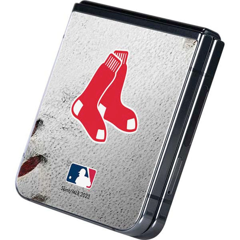 MLB Boston Red Sox Game Ball Galaxy Z Flip5 5G Skin
