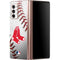 MLB Boston Red Sox Game Ball Galaxy Z Fold2 5G Skin