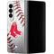 MLB Boston Red Sox Game Ball Galaxy Z Fold4 5G Skin