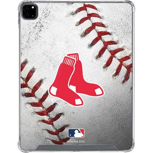 MLB Boston Red Sox Game Ball iPad Pro 12.9in (2020) Clear Case