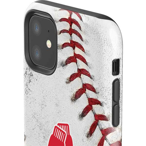 MLB Boston Red Sox Game Ball iPhone 11 Impact Case