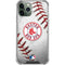 MLB Boston Red Sox Game Ball iPhone 11 Pro Max Clear Case