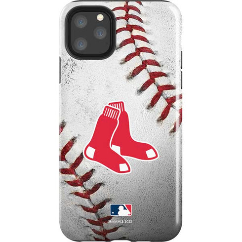 MLB Boston Red Sox Game Ball iPhone 11 Pro Max Impact Case