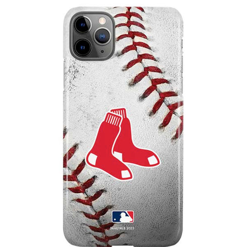 MLB Boston Red Sox Game Ball iPhone 11 Pro Max Lite Case
