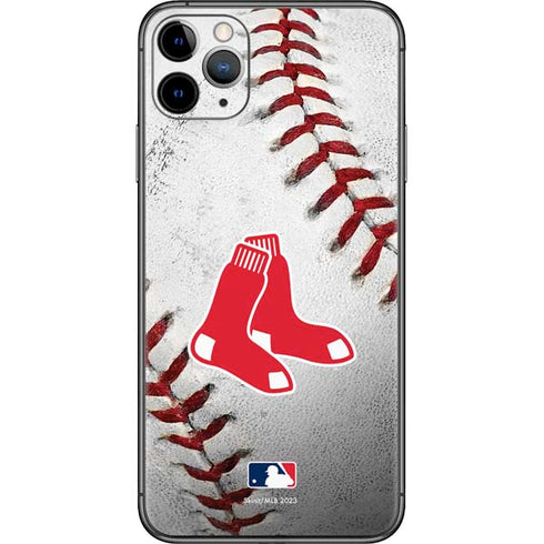 MLB Boston Red Sox Game Ball iPhone 11 Pro Max Skin