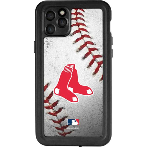 MLB Boston Red Sox Game Ball iPhone 11 Pro Max Waterproof Case