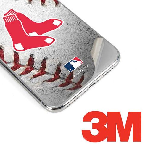 MLB Boston Red Sox Game Ball iPhone 11 Pro Skin