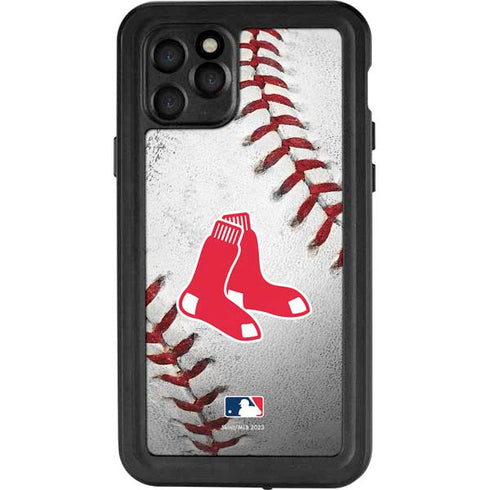 MLB Boston Red Sox Game Ball iPhone 11 Pro Waterproof Case