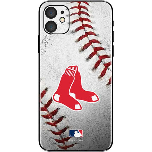 MLB Boston Red Sox Game Ball iPhone 11 Skin