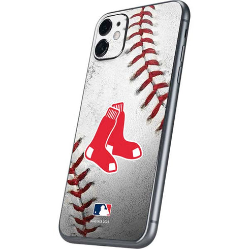 MLB Boston Red Sox Game Ball iPhone 11 Skin