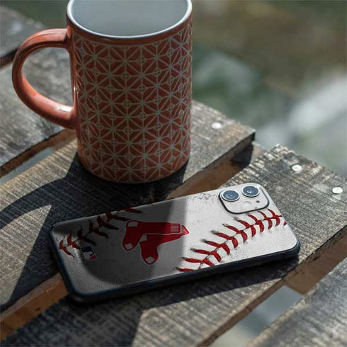 MLB Boston Red Sox Game Ball iPhone 11 Skin