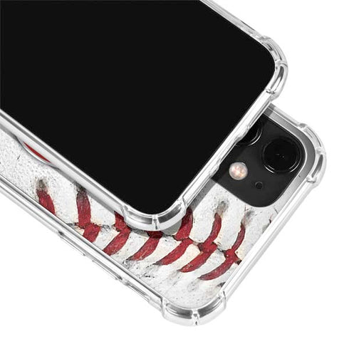 MLB Boston Red Sox Game Ball iPhone 12 Clear Case