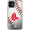 MLB Boston Red Sox Game Ball iPhone 12 Mini Clear Case