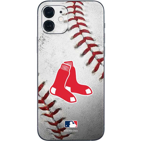 MLB Boston Red Sox Game Ball iPhone 12 Mini Skin