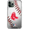 MLB Boston Red Sox Game Ball iPhone 12 Pro Clear Case