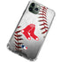 MLB Boston Red Sox Game Ball iPhone 12 Pro Clear Case