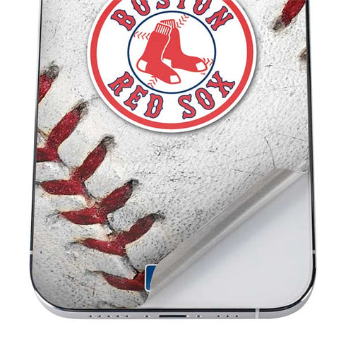 MLB Boston Red Sox Game Ball iPhone 12 Pro Skin