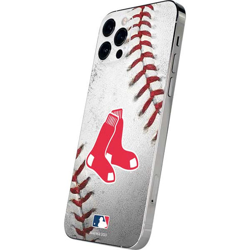 MLB Boston Red Sox Game Ball iPhone 12 Pro Skin