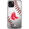 MLB Boston Red Sox Game Ball iPhone 13 Mini Clear Case