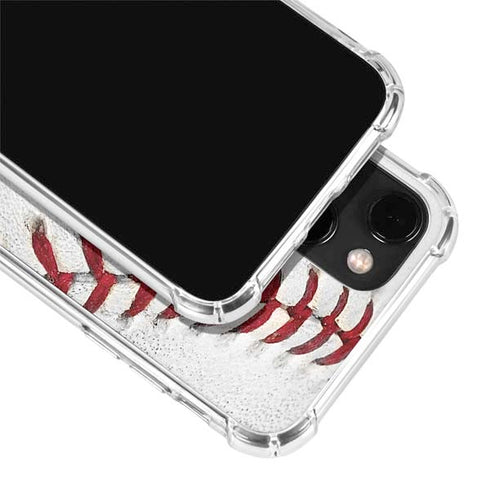 MLB Boston Red Sox Game Ball iPhone 13 Mini Clear Case
