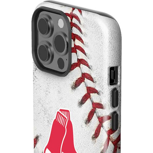 MLB Boston Red Sox Game Ball iPhone 13 Pro Max Impact Case