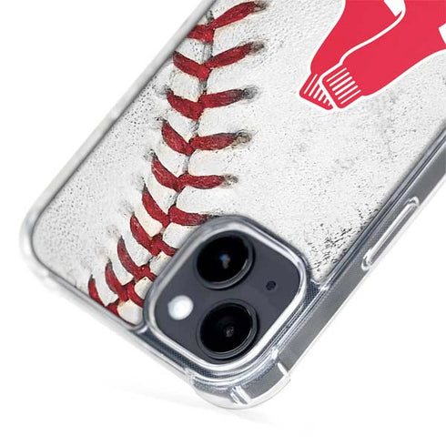 MLB Boston Red Sox Game Ball iPhone 15 Plus MagSafe Case