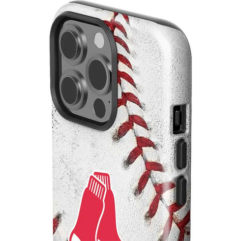 MLB Boston Red Sox Game Ball iPhone 14 Pro Impact Case