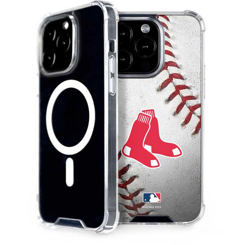 MLB Boston Red Sox Game Ball iPhone 15 Pro MagSafe Case