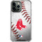 MLB Boston Red Sox Game Ball iPhone 14 Pro Max Clear Case